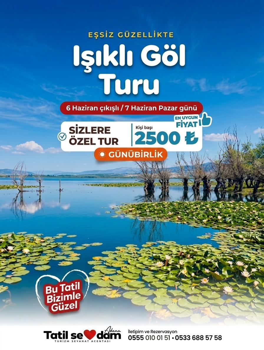 GÜNÜBİRLİK ISPARTA LAVANTA BAHÇELERİ IŞIKLI GÖL